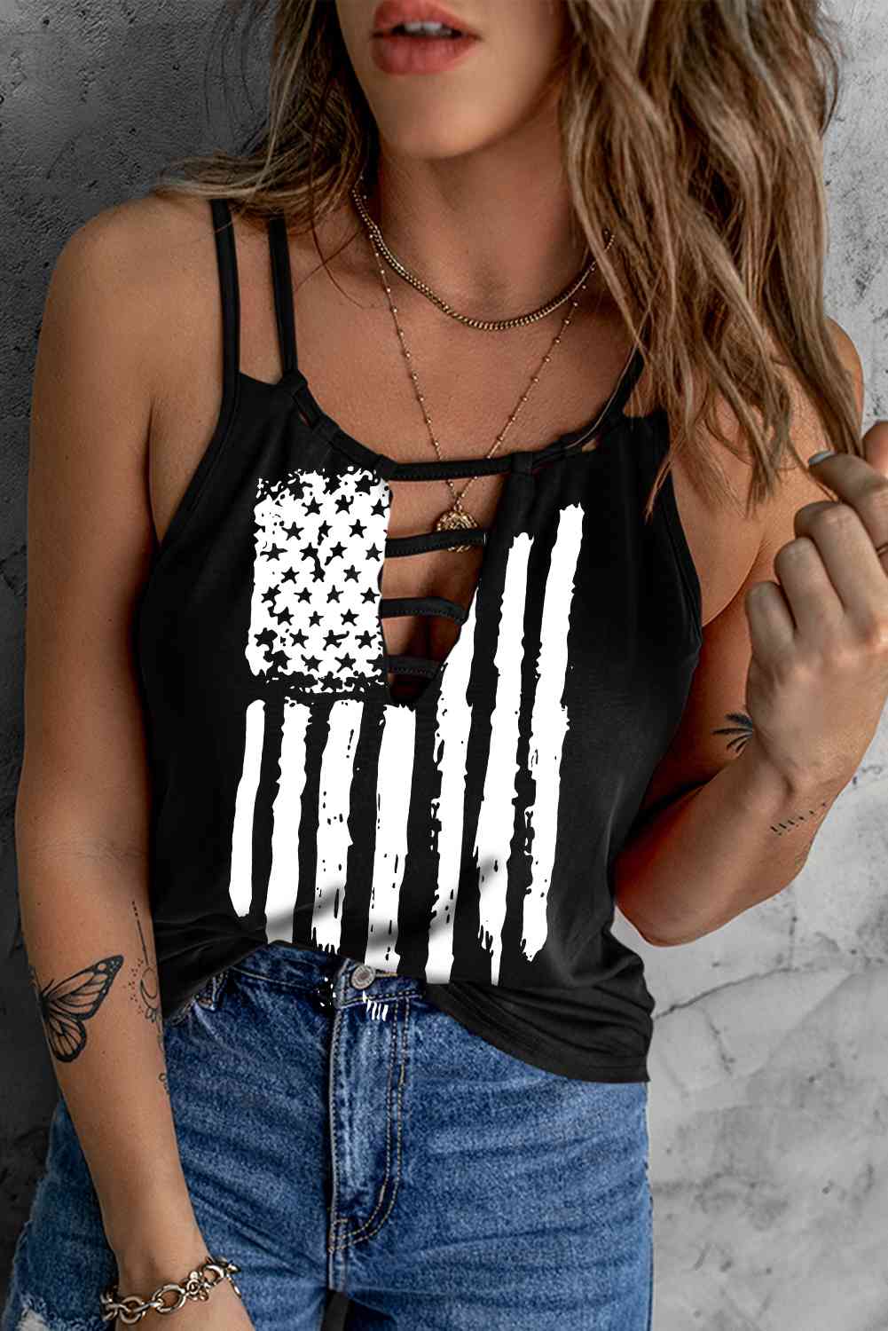 Stilla | Stripes Stige Detalje Cami