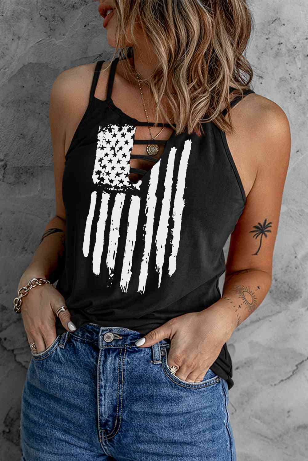 Stilla | Stripes Stige Detalje Cami