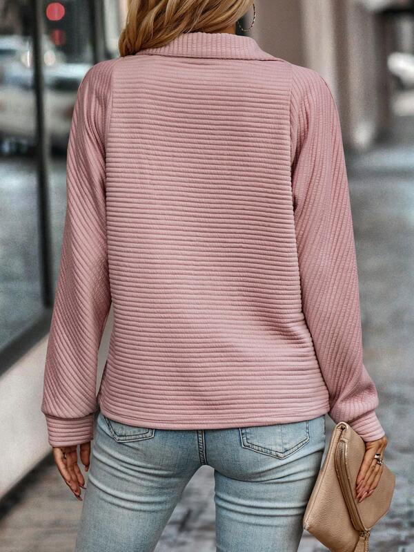 Stilla | Elegant V-hals sweater til dame Online Hot Salg