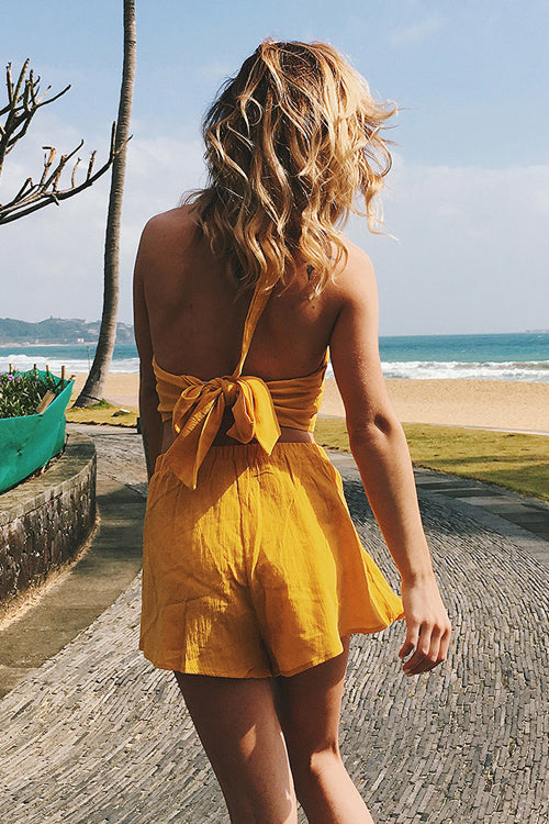 Stilla | Skinnende Gul Slips Bag Suit Online Hot Salg