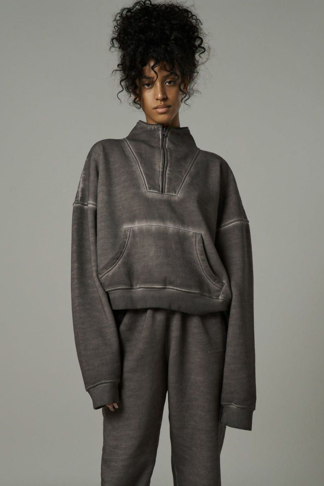 Stilla | Street Style Halvfærdig Zip Jakke Sæt