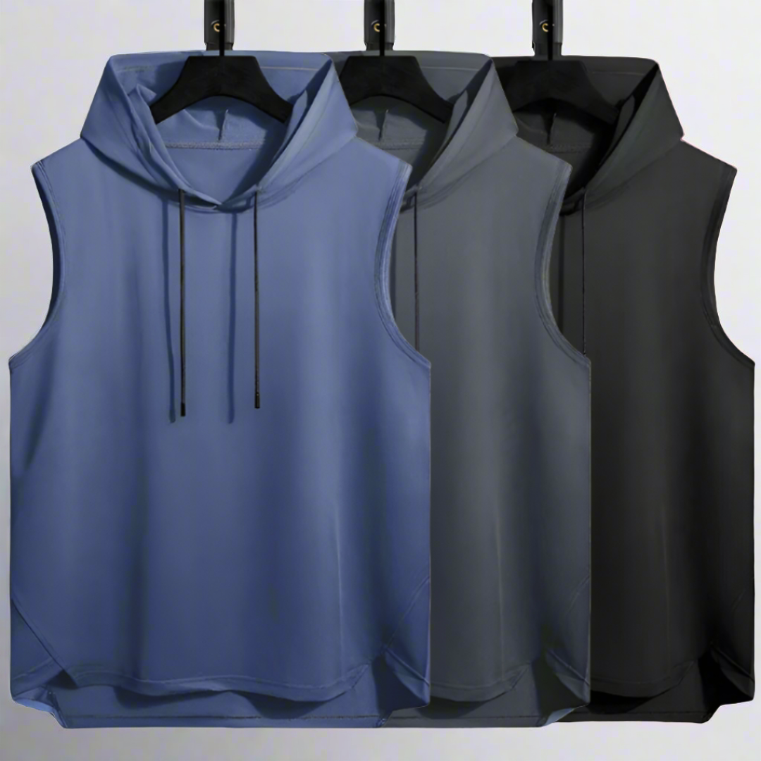 Stilla | Ærmeløs Aktiv Hoodie