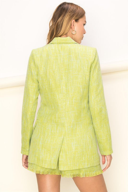 Stilla | Langærmet Dobbeltradet Blazer