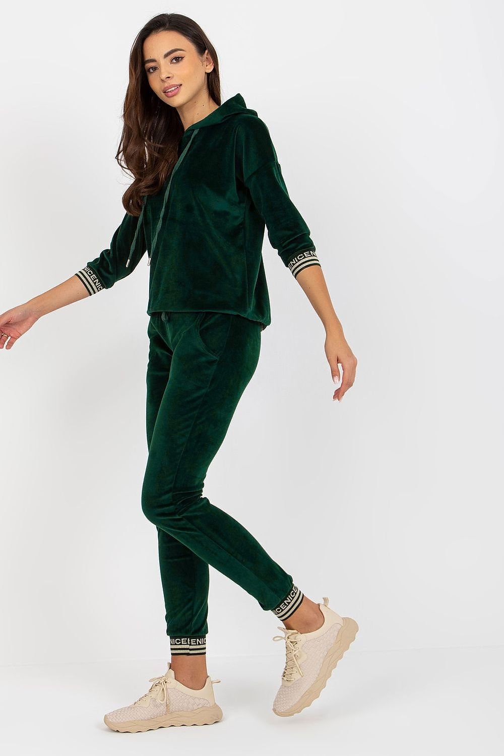 Stilla | Print Cuff Velour Loungewear Sæt Relevance