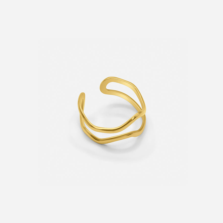 Stilla | Dobbelt ring – Moderne design til enhver anledning Online Hot Salg