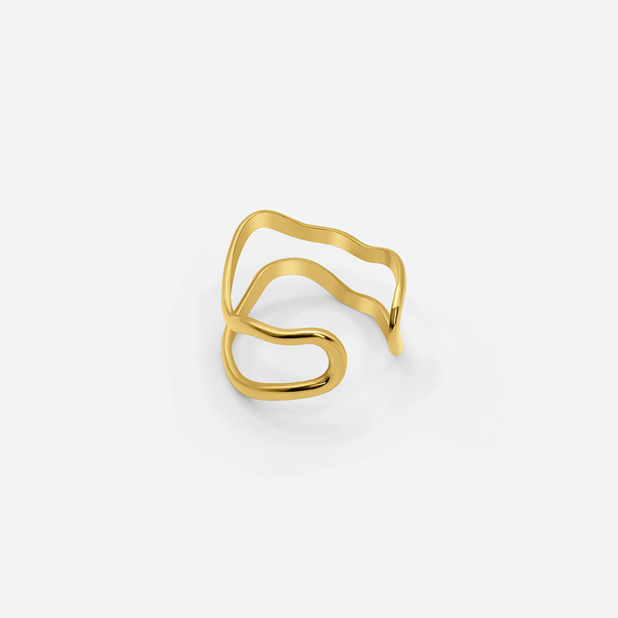 Stilla | Dobbelt ring – Moderne design til enhver anledning Online Hot Salg