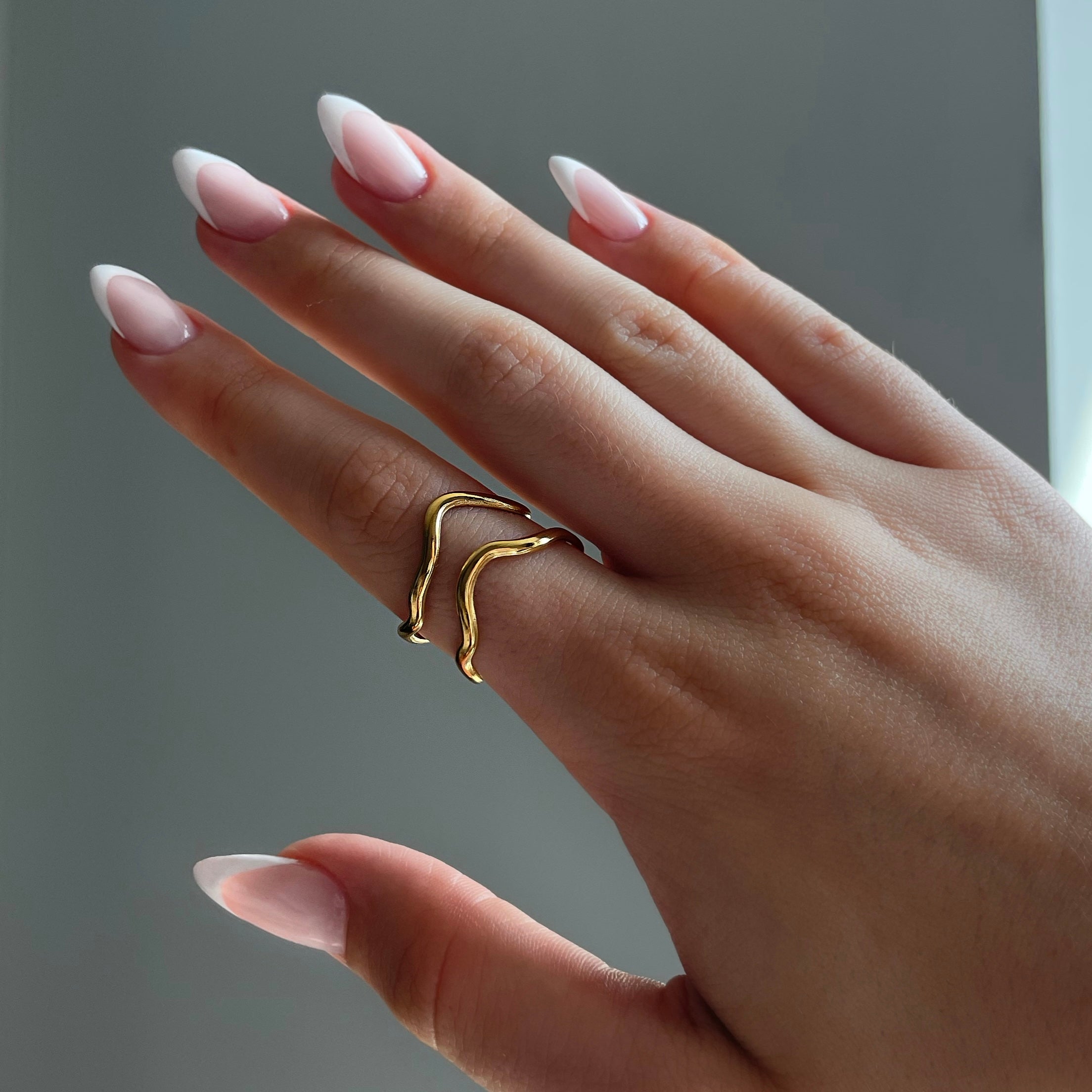 Stilla | Dobbelt ring – Moderne design til enhver anledning Online Hot Salg