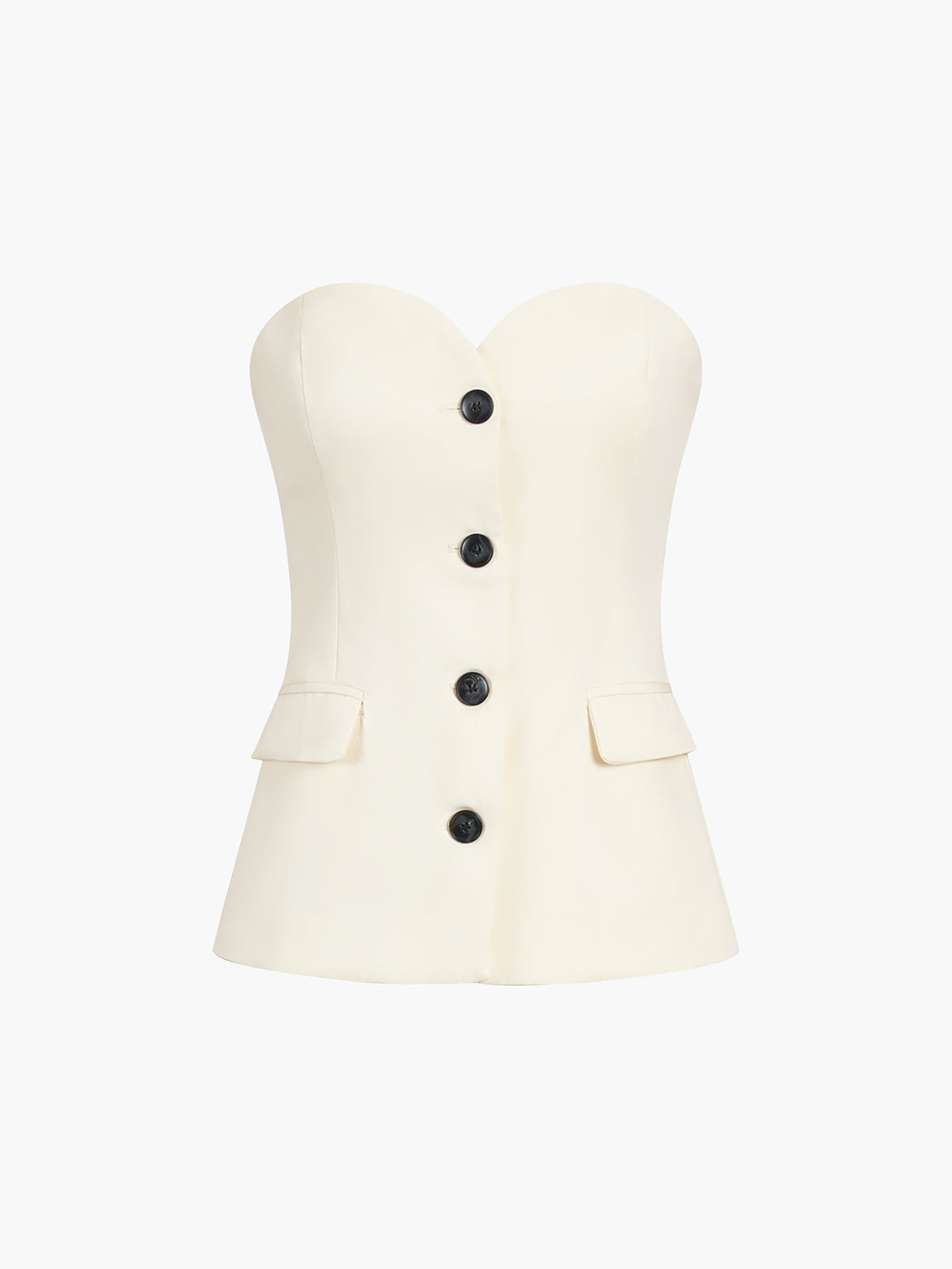 Stilla | Ensfarvet Bluse Med Bred Bukser