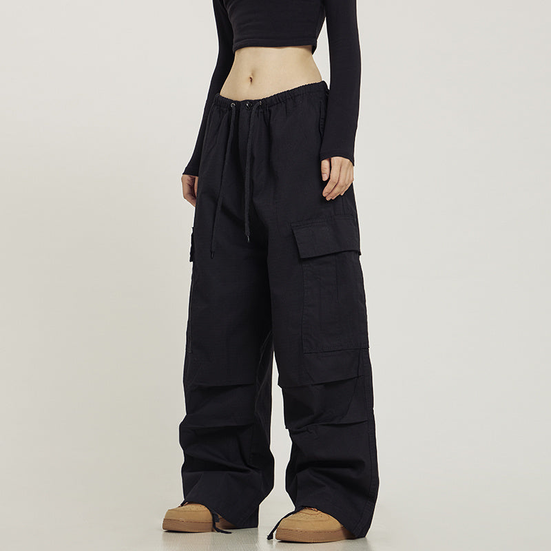 Stilla | Multi-lomme bomuldsbuks i Khaki Online