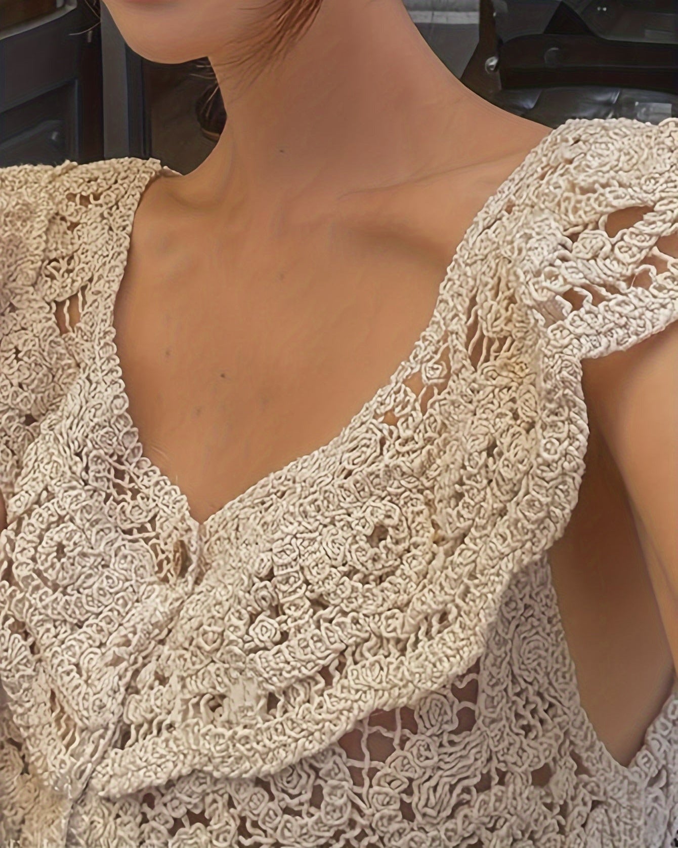 Stilla | Elegant Boho Bluse Med Knaplukning Levere