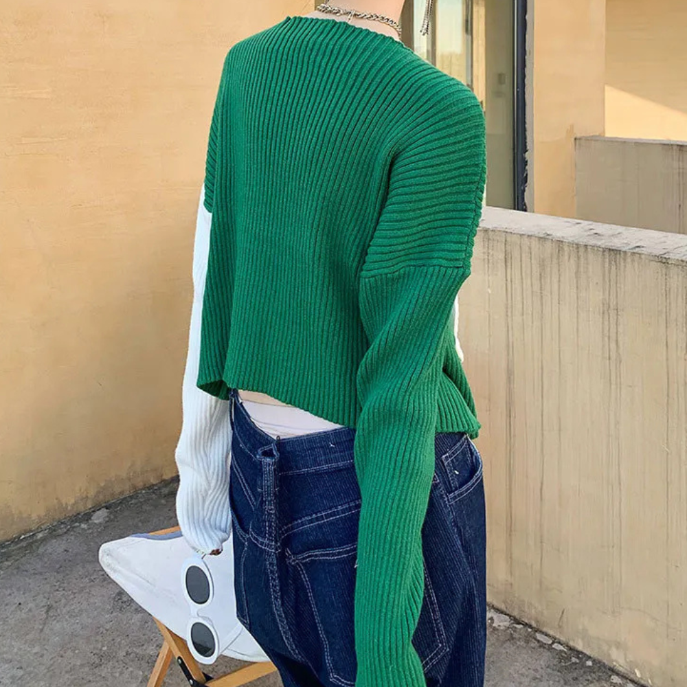 Stilla | Blomstret Sweater Med V-Udskæring Til Damer Online Hot Salg